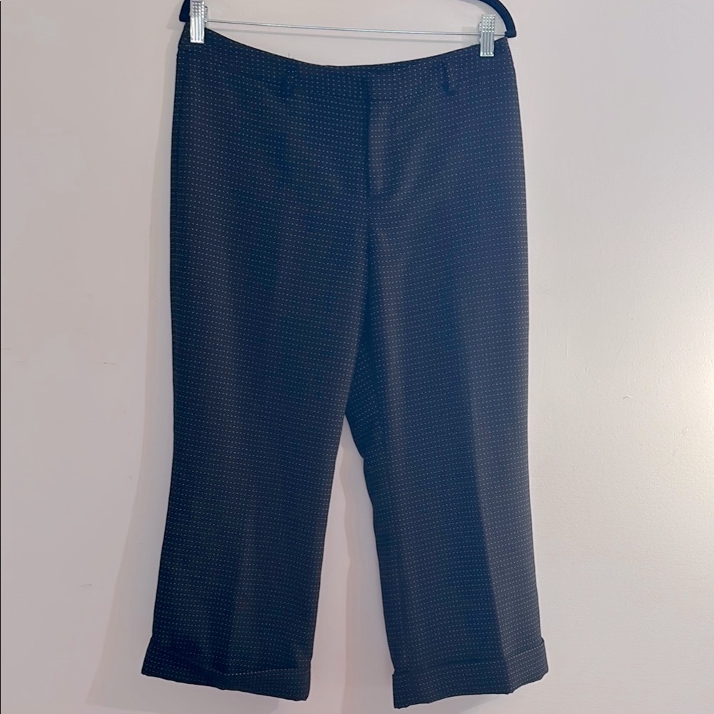 Nine West polka dot capris